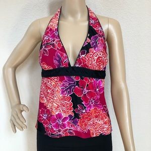 Speedo Halter Tankini Swimsuit Top